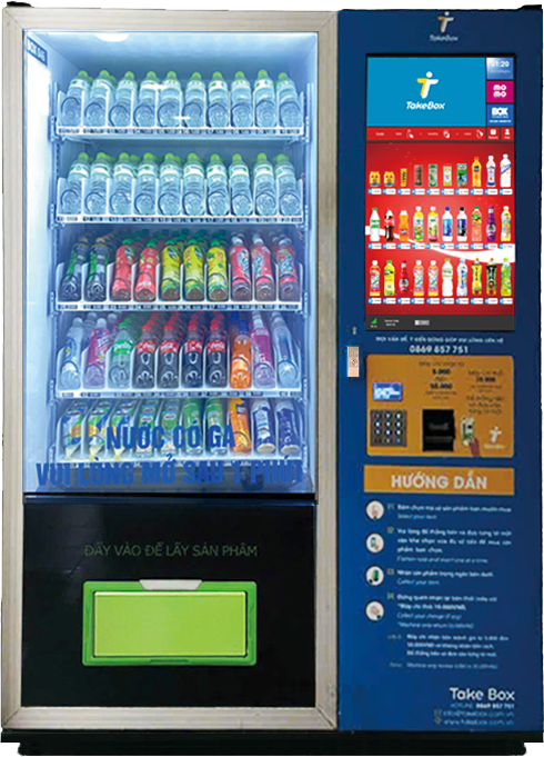 Máy Bán Hàng Tự Động Đồ Ăn & Thức Uống