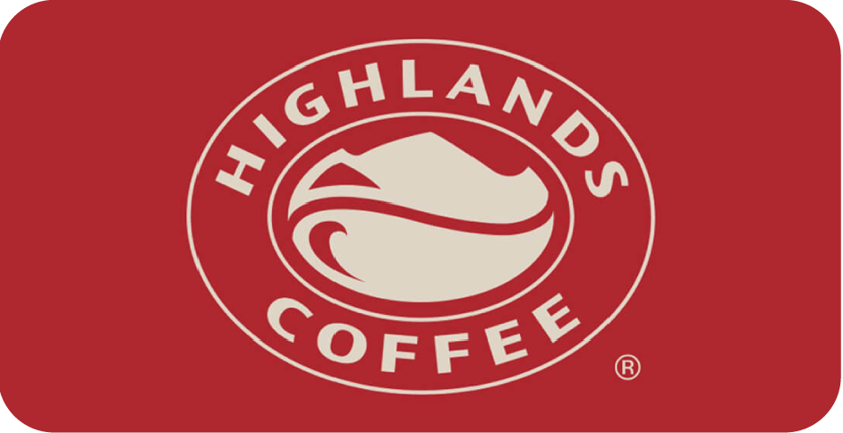 Logo đối tác Highlands Coffee - Đối tác của BOX Vending máy bán hàng tự động